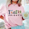 Women Shirt The Pete Cat Friends Children's Book T-Shirt Groovy Cat Sweatshirt Kindergarten Teacher Tees Cotton Tops Ropa Mujer