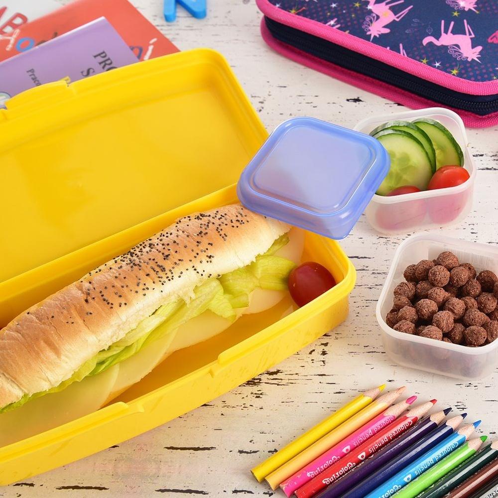 Yellow breakfast container 500 ml