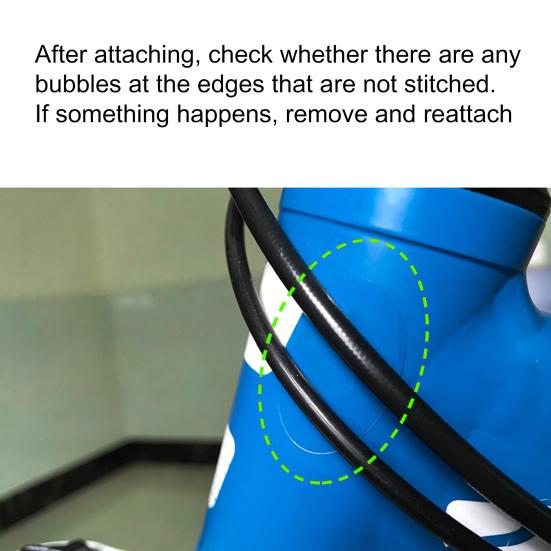 Наклейка-декаль для защиты от натирания и царапин цепи и рамы для катания на открытом воздухе для горного и шоссейного велосипеда