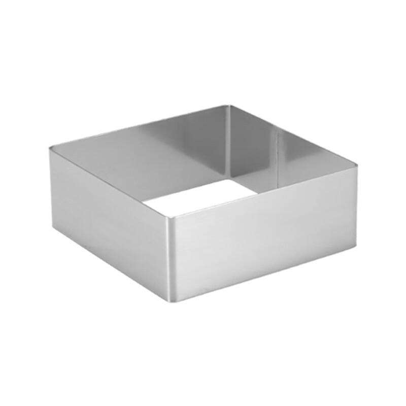 Квадратное кольцо для мусса из нержавеющей стали, форма для торта