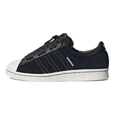 Neighborhood x Superstar 80s Core Black Кроссовки Унисекс Молочно-белые GX1400