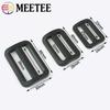 20Pcs Meetee 25/32/38mm Plastic Ring Buckles Tri-Glide Slider Adjuster Belt Buckle Dog Collar Clasp Hooks DIY Sewing Accessories
