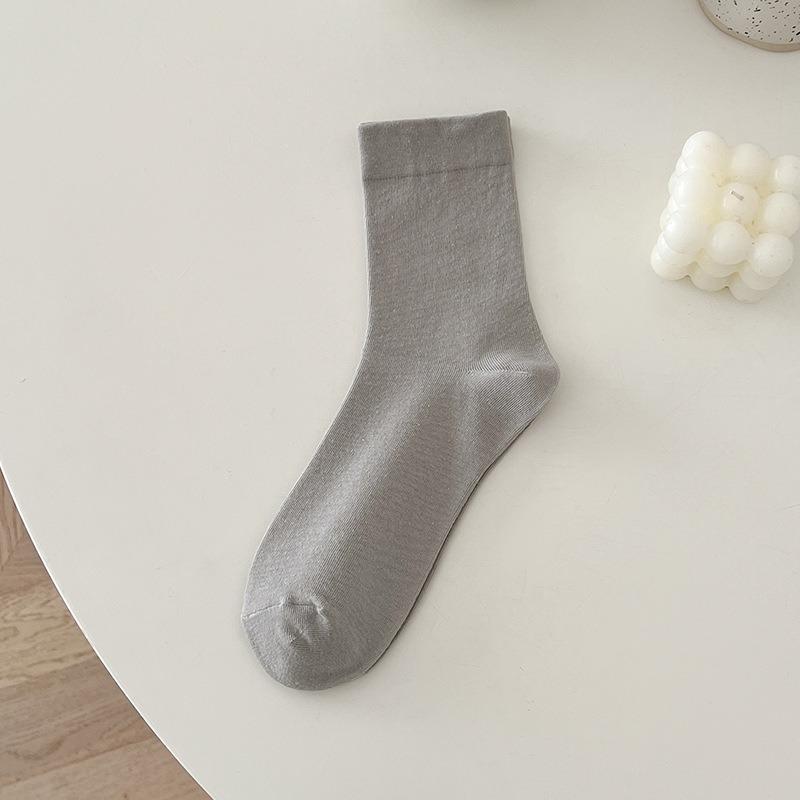 5 пар женских весенне-летних модных новых свободных носков с ворсом в трубе