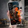 Чехол для телефона Музыкальный инструмент Саксофон Для Samsung Galaxy A13 A14 A15 A16 A17 A53 A54 A55 A56 A57 A33 A34 A35 A36 A37 A23 A24 A25