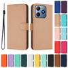 RealmeC63 4G Cases For Realme C63 4G Wallet Leather Flip Cases realmeC63 4G Protective Card Slot Book Cover Solid Color Fundas