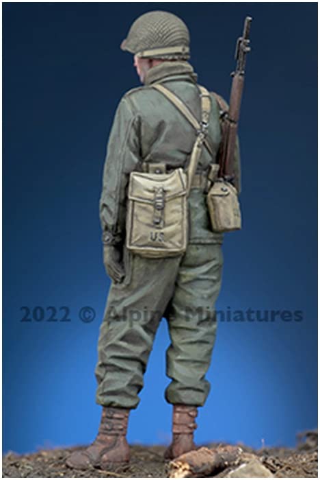 Alpine Miniature Зимняя пехота армии США времен Второй мировой войны, набор из смолы AM35304 1/35