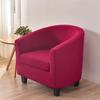 New Spandex Club Sofa Cover Relax Stretch Single Seater Tub Couch Slipcover for Living Room Elastic Armchair Protector Cover