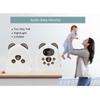 V50 2.4Ghz Wireless Long Range Voice Intercom Baby Monitor Audio Sender Reciever Lullaby Temperature Display Nanny Cam
