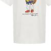 Polo Ralph Lauren Animal Pattern Printed Crew Neck Short Sleeve T Shirt Men Tops White 710854497-032