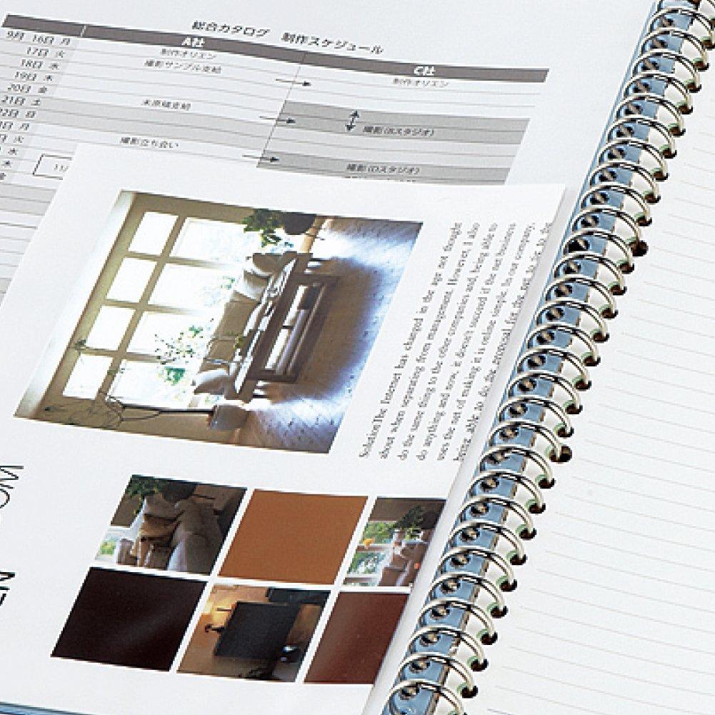 KOKUYO Campus Maximum 100 Loose-Leaf Binder, A5, 20-hole, Sheets, Green, RU-102G