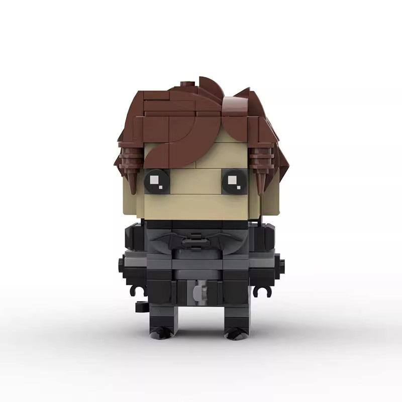 Building Block Puzzle Set Square Head Boy Series Batman Ornaments Creative Toys 8 To 12 Years Old