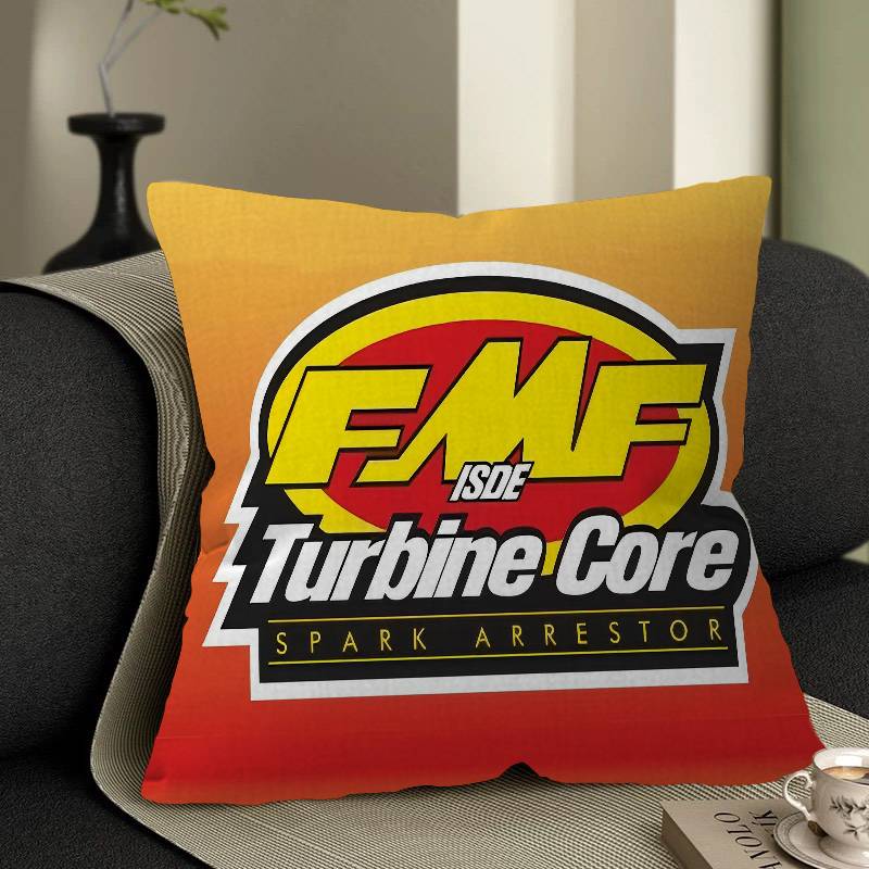 Fmf Racing Logo Pillow Gift Home Office Decoration Bedroom Sofa Car Cushion Cover Case 45X45