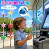 3D-печатная платежная палочка Держатель для карт Tap to Pay Звездная волшебная палочка Держатель для карт для бесконтактной оплаты Кредитная карта-палочка для детских подарков