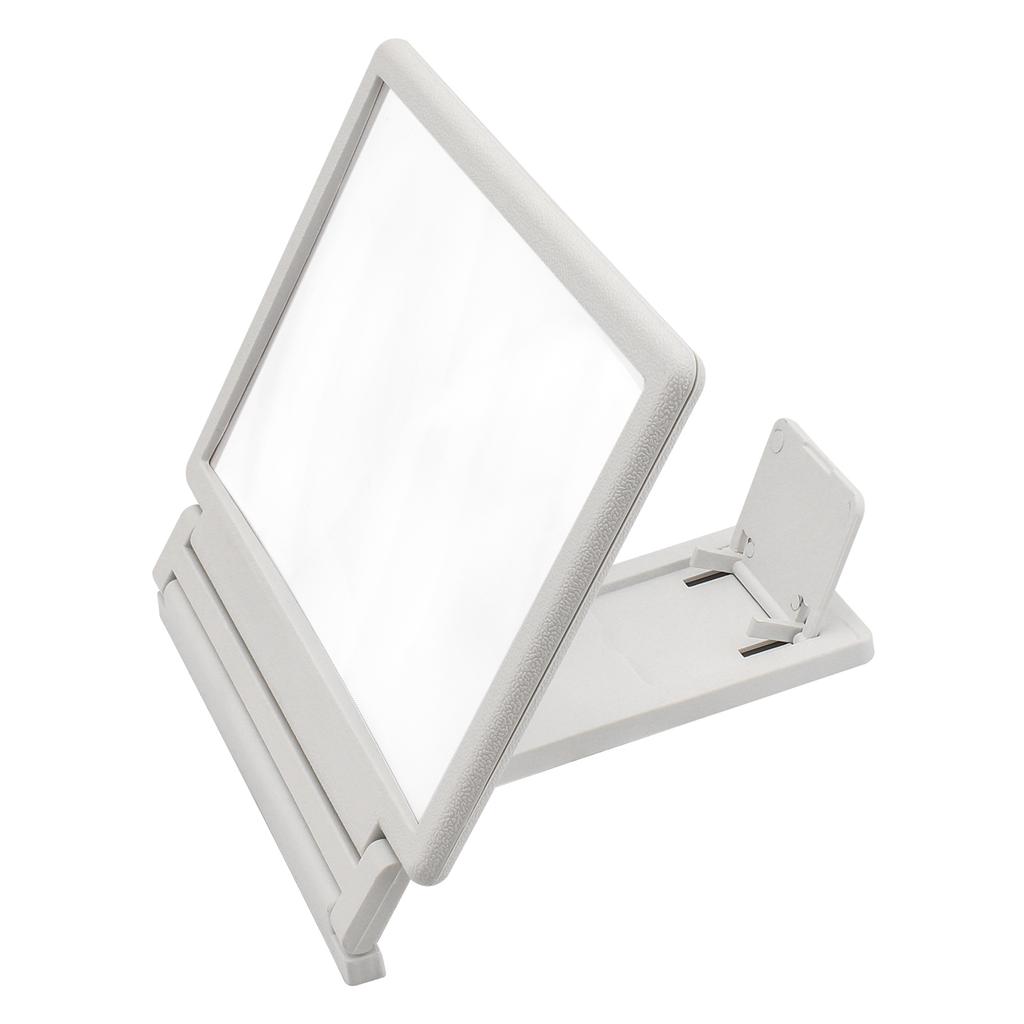 3X обновление и усиление акрилового ABS 3D-видео увеличителя экрана мобильного телефона для фильмов/видео с кронштейном для мобильного телефона