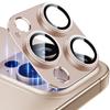 Esanik Set of 2 for iPhone 16 16 Pro Max Camera Film Aluminum Alloy Camera Protection Lens Cover Lens Protection Tempered Glass Shockproof Scratch