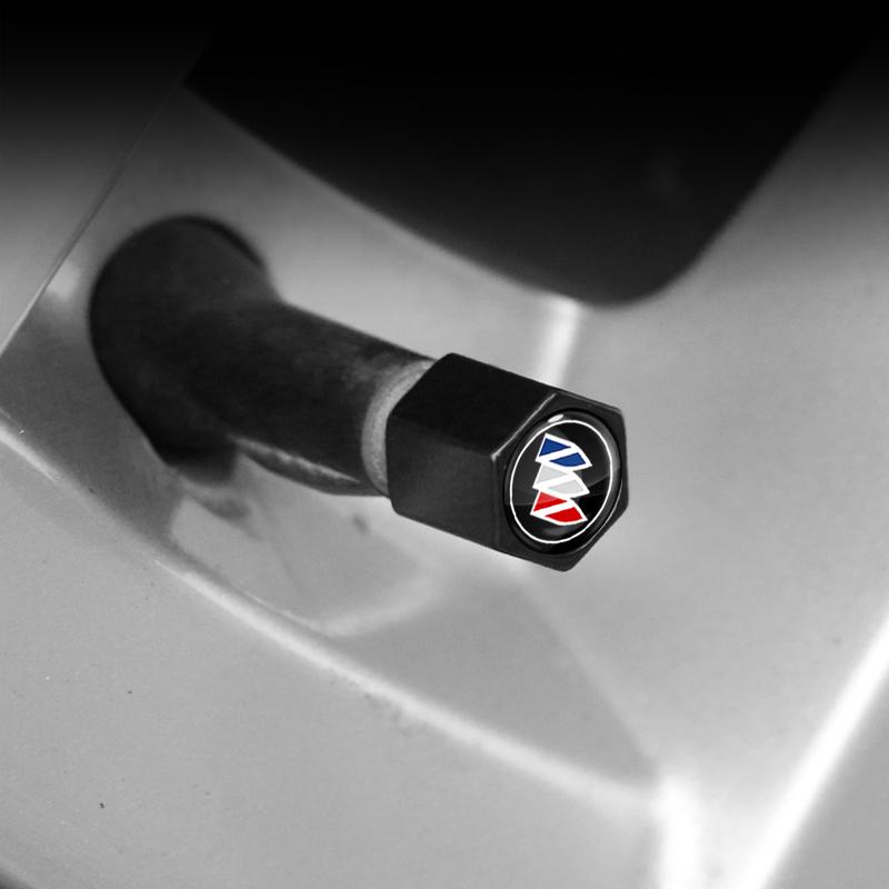 Модные колпачки для вентилей автомобильных шин с брелоком для ключей с логотипом автомобиля для Buick Enclave Regal Lacrosse Encore Excelle Envision Автомобильные аксессуары