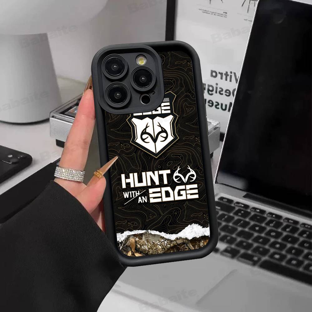 Чехол для телефона с логотипом R-Realtrees для iPhone 17 16 15 14 13 12 11 Pro Max Plus MINI Мягкая крышка