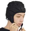 Rugby Cap Head EVA Protective Goalkeeper Helmet Guard, (L)