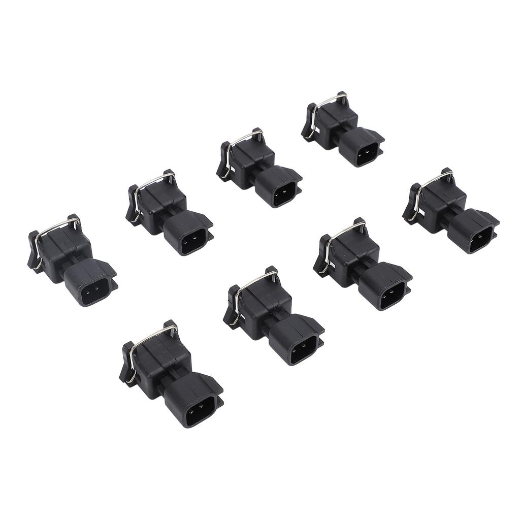 8Pcs Fuel Injector Connector Adapter 12077939 Stable Performance Fuel Injector Adapter for EV1 To EV6 Wiring Harness