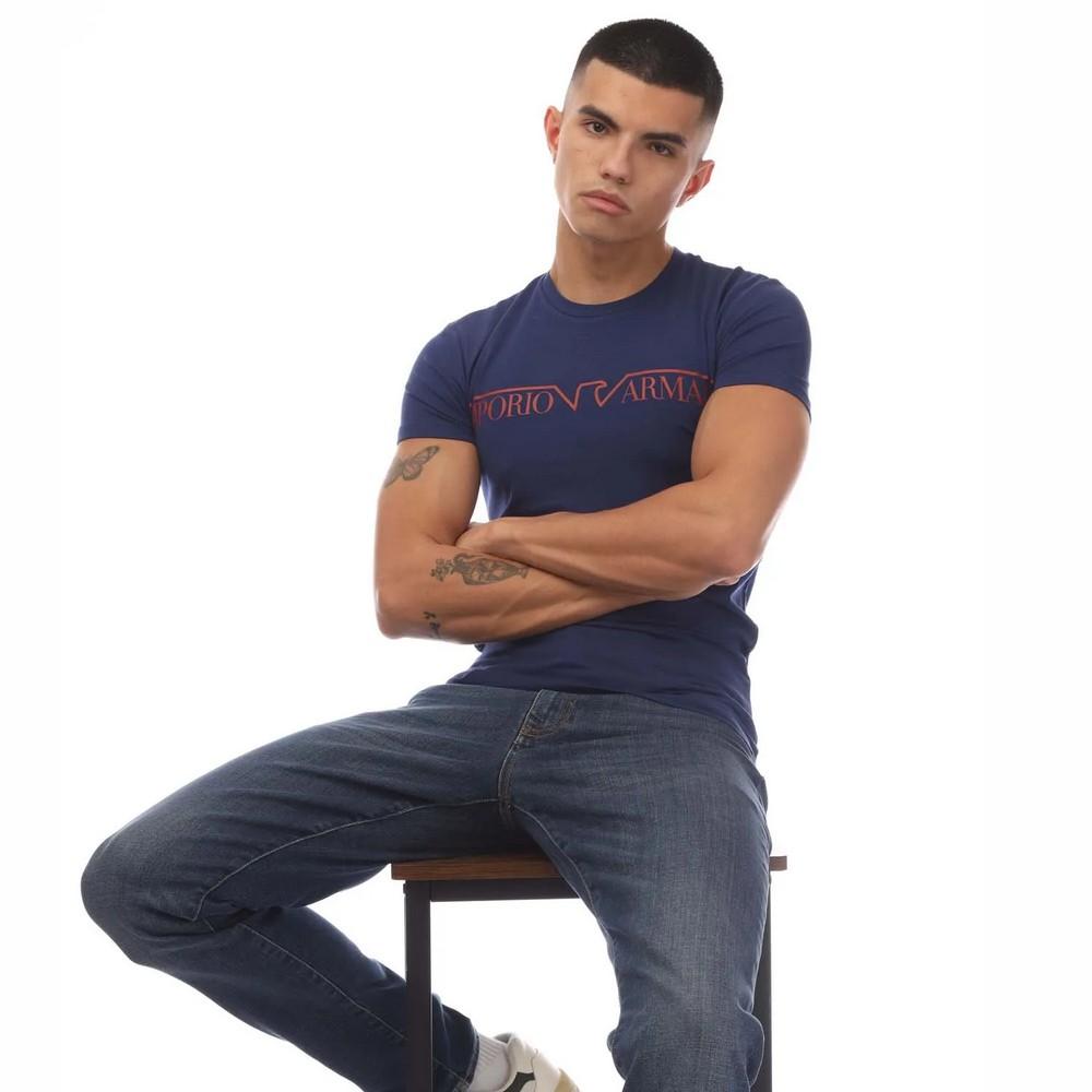 Emporio Armani Mens Crew Neck T-Shirt