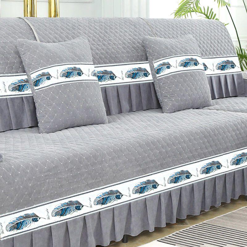 Full Cover Cushion Four Seasons Universal Fabric Non-slip Sofa Cover Simple Modern All-inclusive Universal Cover Sofa Cover