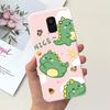 Чехол для Samsung Galaxy A6 Plus 2018 SM-A605F Милый Чехол-Мультяшный Динозавр Мягкий ТПУ Чехол для Телефона Для Samsung A6 2018 A600F A6+ Сумки