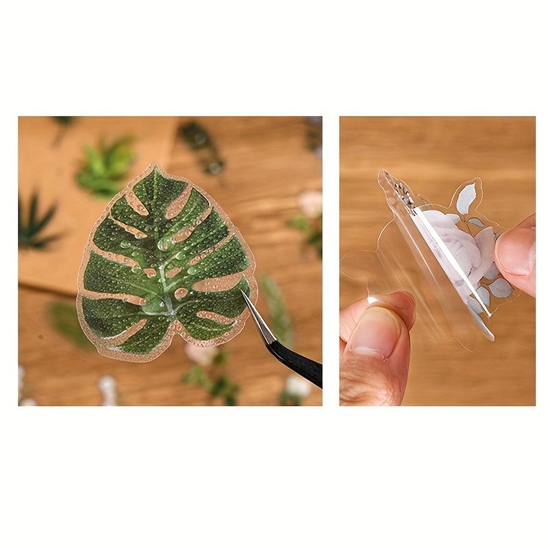 60 pcs Vintage Plant Floral Butterfly Sticker Creative DIY Decorative Stickers Adhesive Stick Labels Scrapbooking Junk Journal
