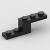 *Кронштейн 1 x 5 x 1.3* 1705 20 шт. Деталь для конструктора DIY enlighten block brick №. 5712 Совместим с другими собираемыми деталями