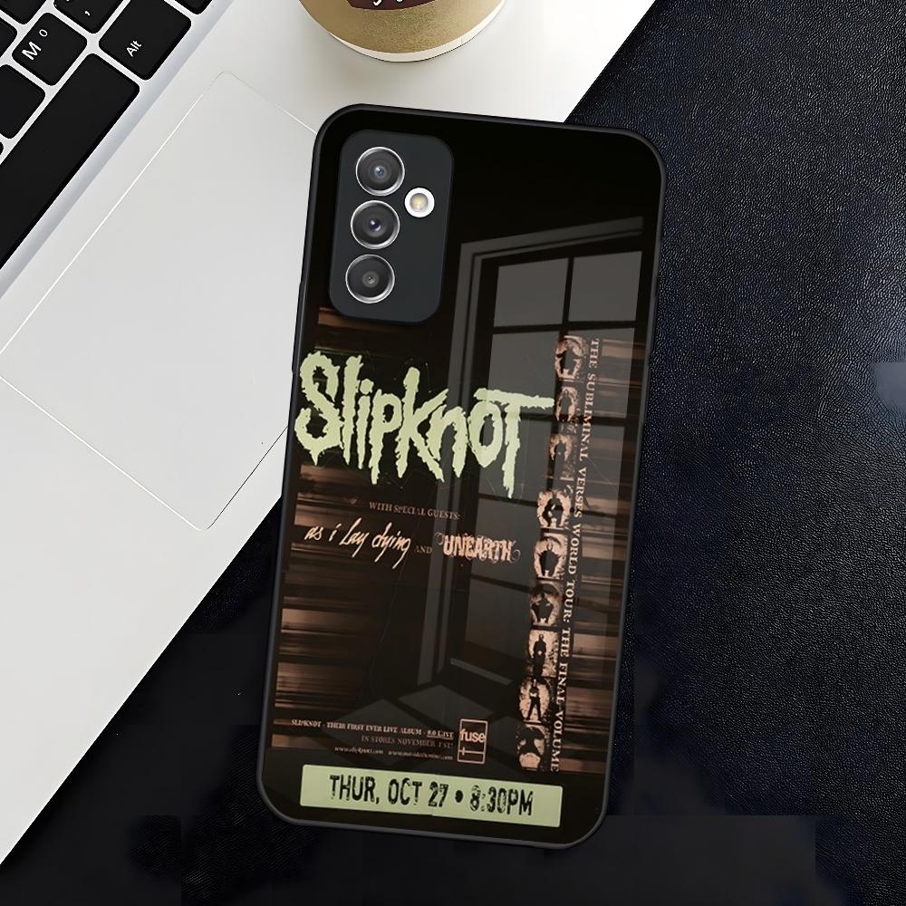 Чехол для телефона S-Slipknot Популярная группа для Samsung A15 A25 A35 A55 A14 A12 A22 A32 A52 A11 A21 A31 A51 A05 A24 A34 A54 A13 23 A33 A5