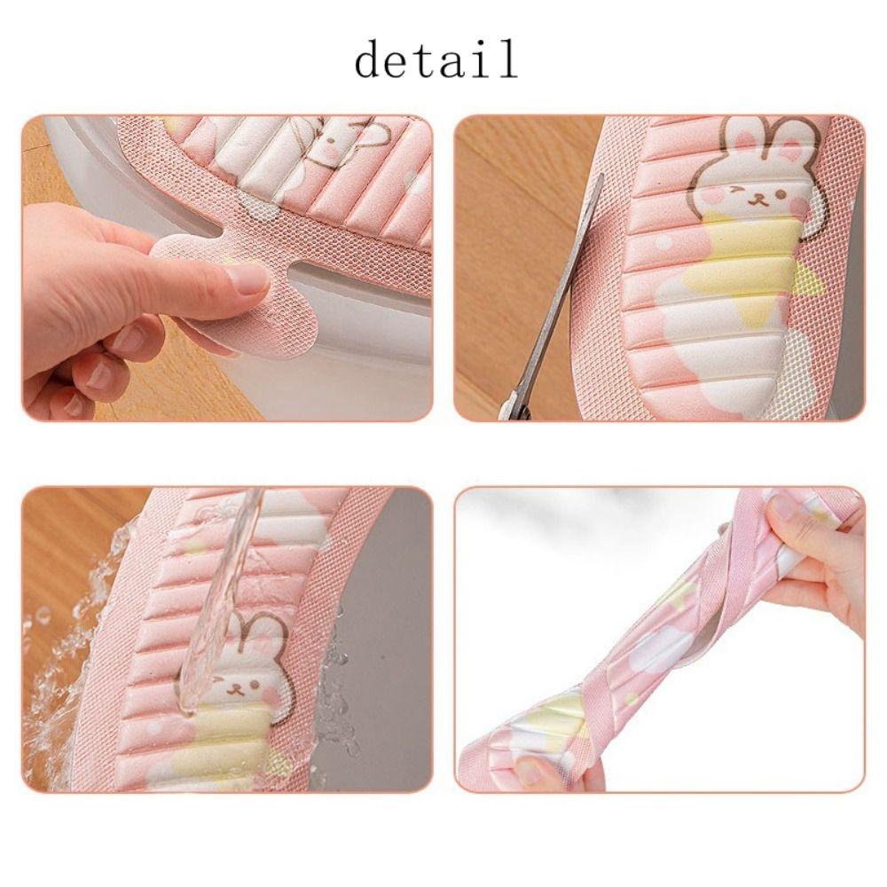 Мягкий коврик для унитаза, мультяшный липкий коврик для сиденья, чехол для унитаза, ванная комната