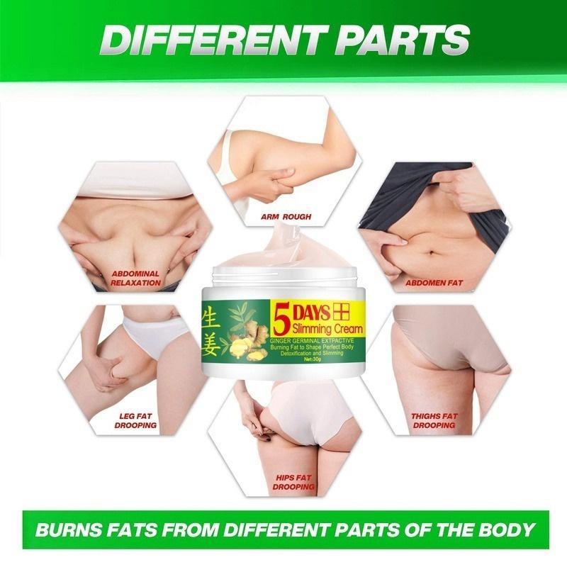 Ginger Body Slimming Cream Fat Burning Cream Losing Weight Massage Anti Cellulite Cream