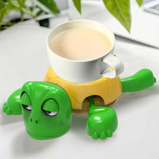 Подставки под стаканы в виде черепах, напечатанные на 3D-принтере, забавные дробленые подставки под напитки, милый подстаканник в виде черепахи, необычная защита стола в виде черепахи