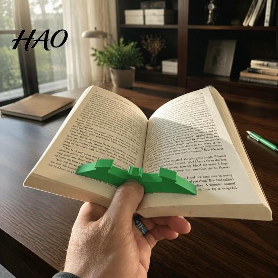 Portable Page Clamp Bat Book Holder, 3D Printed Gothic Style Bookmark, Lightweight Accessory Spreader for Home And Commuting Use Marker