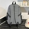 High Value Casual Retro Backpack Junior High School Students Contrasting Colors Lightweight Travel Backpack