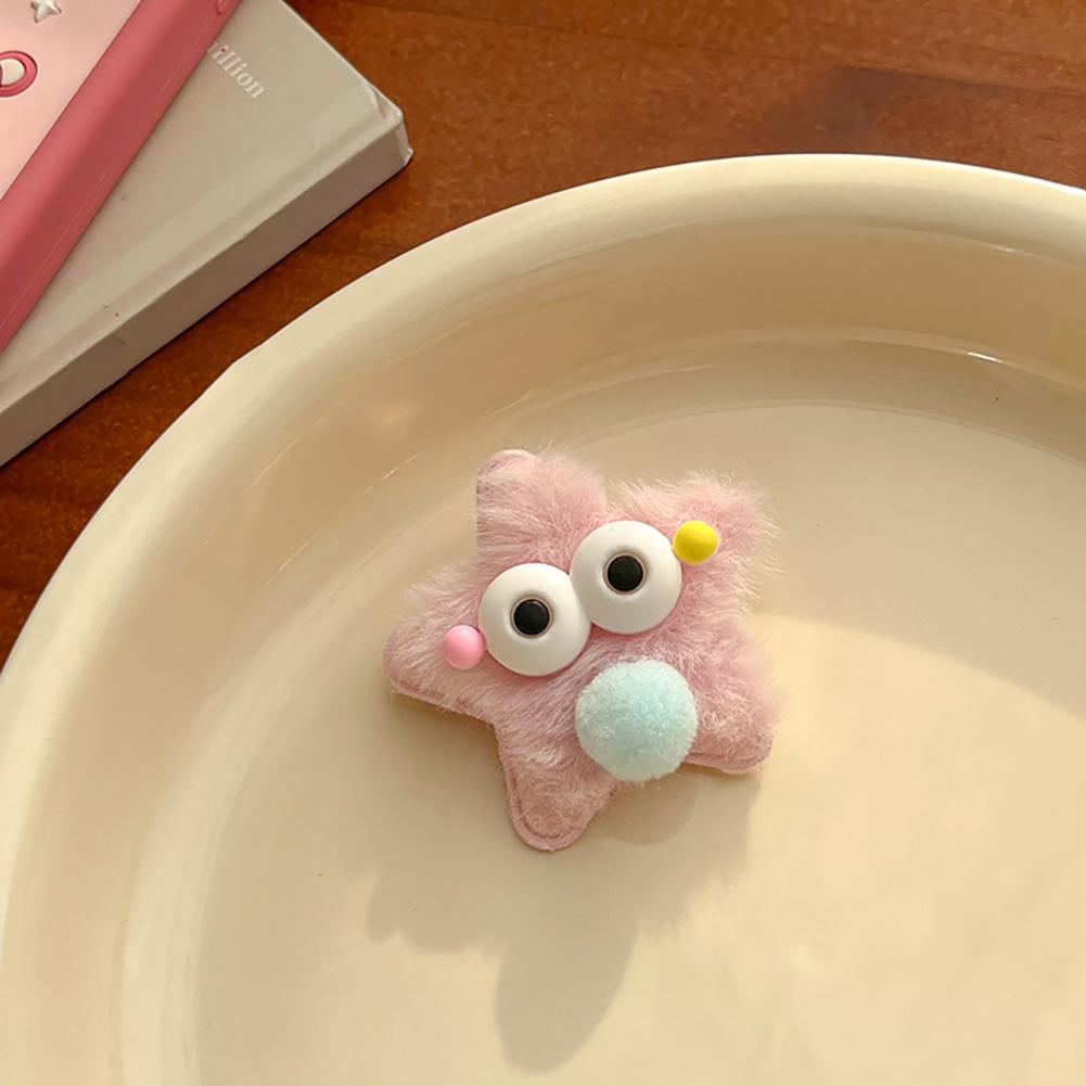 Забавный плюшевый змеиный рот сосиски заколка для волос звезда ниша милая челка заколка модный головной убор аксессуар для волос для взрослых детей