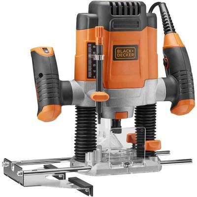 Фрезер сетевой - BLACK+DECKER - KW1200E-QS - 1200 Вт - 7 аксессуаров