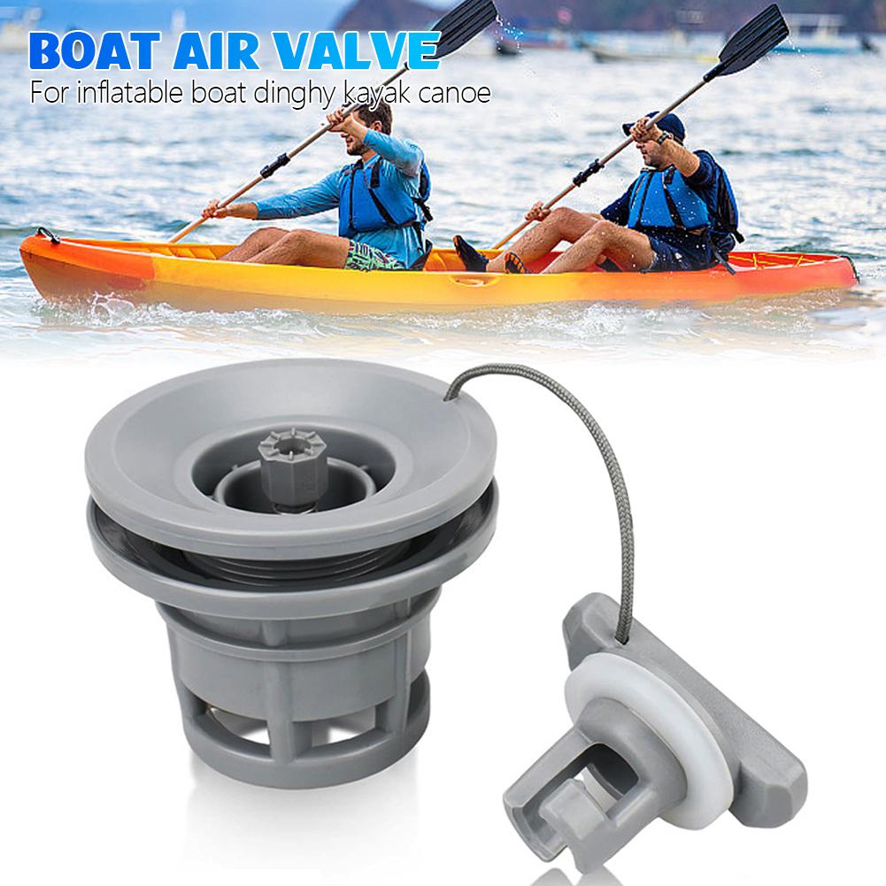 PVC Canoe Air Valve Boat Valve Replacement Boat Valve Air Gas Valve Replacement for Inflatable Boat Dinghy Kayak Canoe