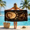 Galatasaray Fashion Beach Towel: Ideal for Summer Adventures Soft, absorbent and quick drying suitable for swimming and bathing