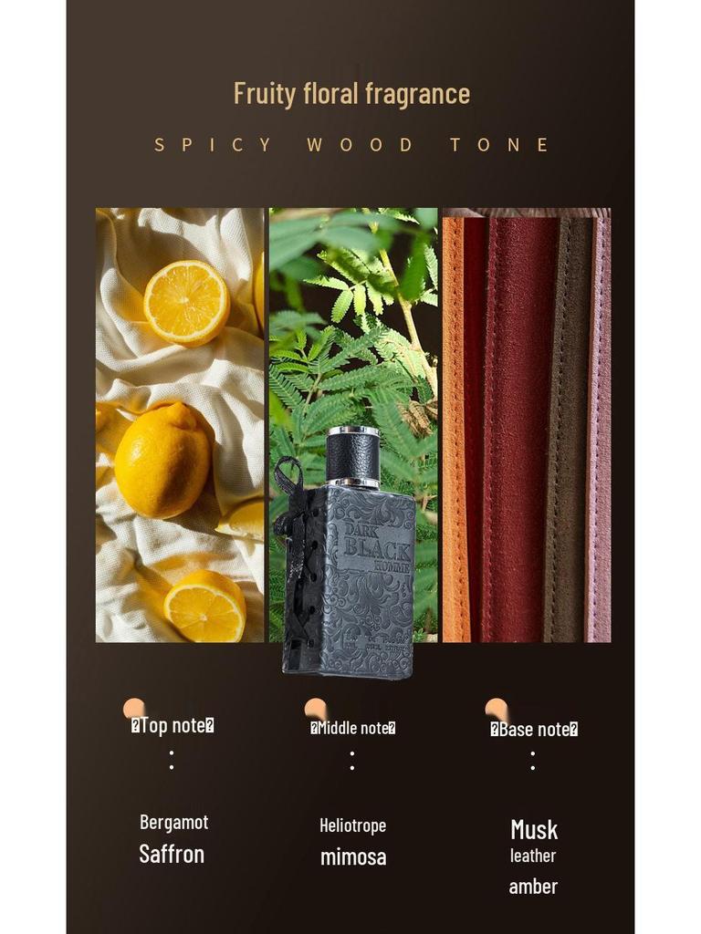 Yika Мужской одеколон: Свежий, Стойкий Древесный Аромат Сандала