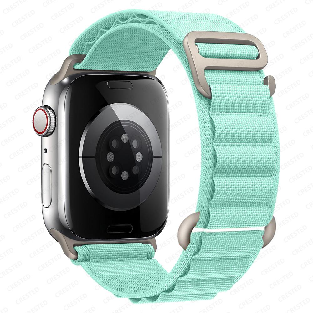 For Apple watch Ultra2 band 49mm 40mm 44mm 45mm 46mm 42mm 41mm Alpine loop Correas bracelet iwatch series 9 7 8 se 3 10 11 Strap