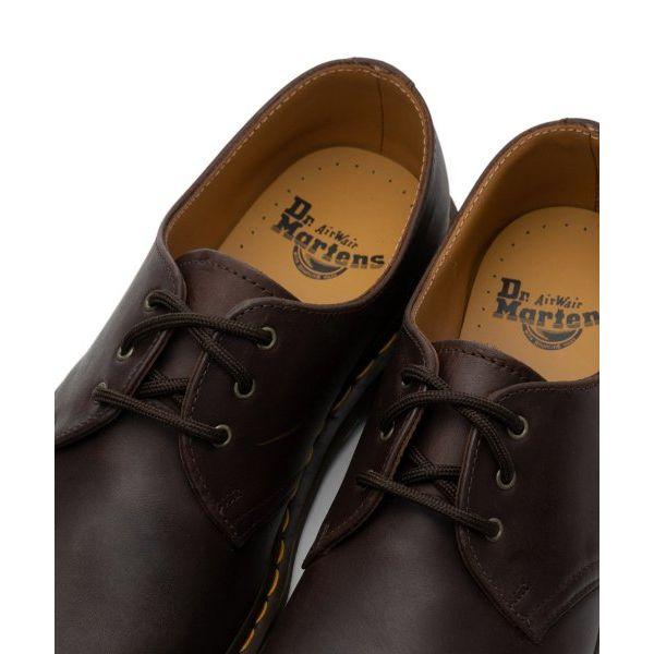 Доктор. Кроссовки Dr. Martens 1461 Oxford Темно-коричневые Унисекс 11838201
