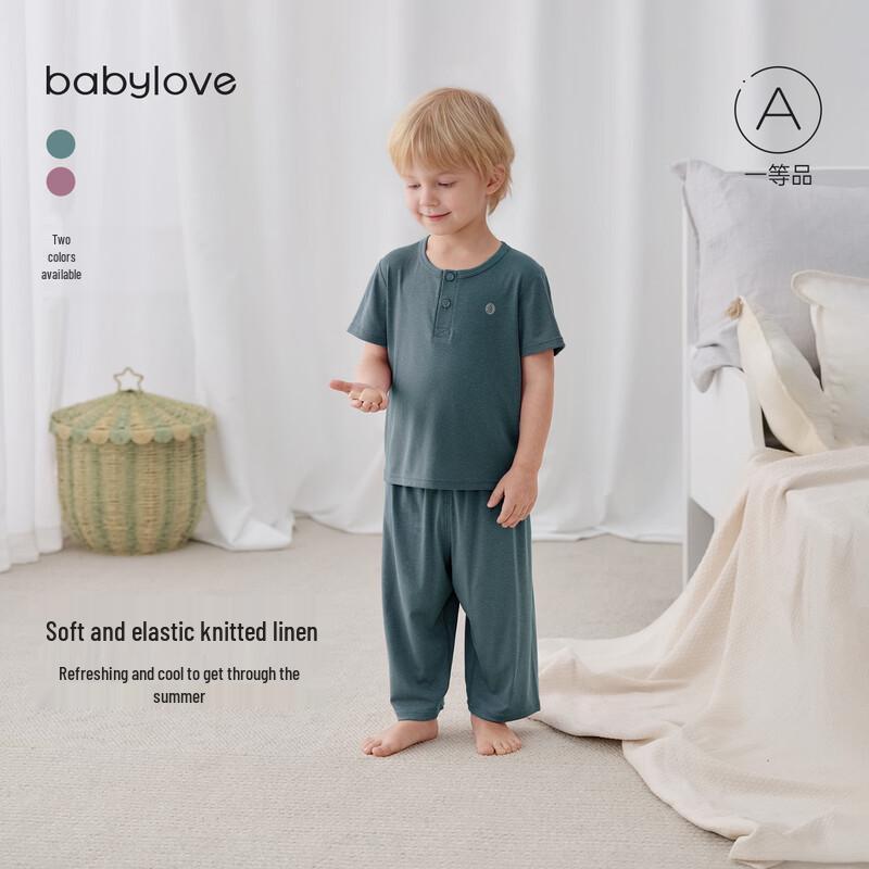 Детский летний комплект пижама и домашняя одежда с коротким рукавом Babylove