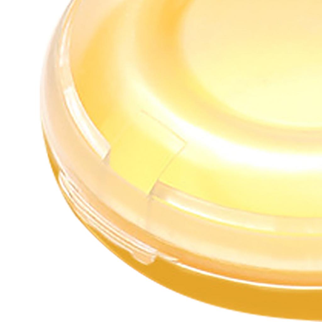 Dentures Braces Storage Box ABS Dust Prevention Orthodontic Retainer Storage Container Case Yellow