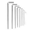 9Pcs Hex Key Wrench Set Long Arm High Carbon Steel Metric Hex Wrench Set with T Handle