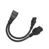 Кабель питания IEC320 C19 IEC320 C13 - IEC320 C20 Профессиональный стандартный Y-образный разветвитель для компьютера