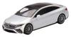 TrueScale Miniatures MINI GT Масштаб EQS 580 4MATIC Серебристый металлик Готовое изделие 1/64 Mercedes-Benz Hi-Tech (Правый руль)