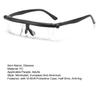 Vi Glasses Protective Case with Vi-Shift Adjustable Reading Half Brim Anti-fog Lightweight