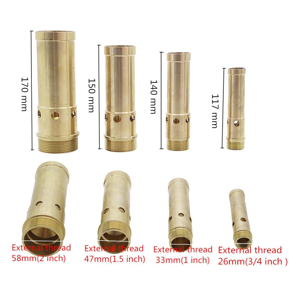 Brass Bubbling Fountain Water Landscaping Garden Park Hotel Pond Pool Decorative Sprinkler Nozzle 3/4" 1" 1.5" 2" Male Thread