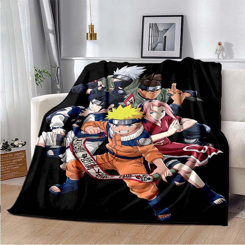 Одеяло Наруто, высококачественное фланелевое теплое мягкое плюшевое одеяло на диван-кровать, подходит для кондиционера, одеяло для сна