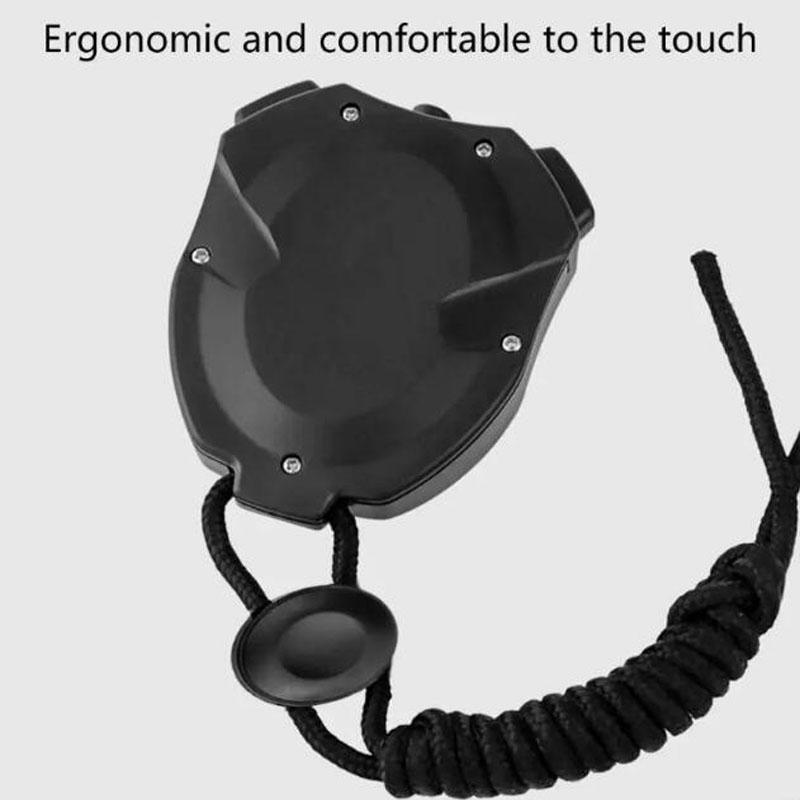 Спортивные таймеры Двухрядные ЖК-секундомеры Память на 10 кругов Водостойкий дизайн